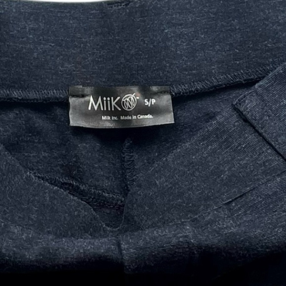 Miik Pants Asia Mid-rise Jersey Comfy Chic Work Trousers - Picture 4 of 11